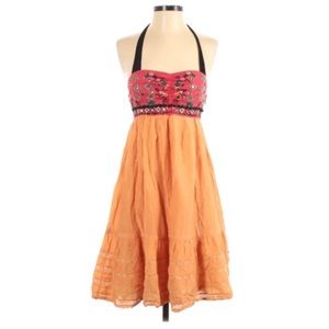Anthropologie Zevahale Serrano Colorful Dress